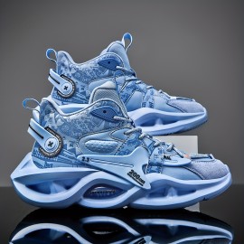 [Shock-Absorbing Blade Sneakers] Breathable Shock-Absorbing Blade Sneakers - Men's Trendy Jogging Tennis Gym Shoes for Spring and Summer