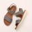 Women's Slip-On Sandals - Open-Toe Flat Heel Beach Shoes with Cushioned PU Insole, Brown/, Slip-Resistant Outsole - Lightweight for Poolside, Shopping, Everyday Summer Wear - Easy-Clean Women's Footwear, Ladies Shoes And Sandals, Stylish Crisscross Straps, Durable Pu Cover