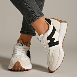 [Lightweight Lace-Up Sneakers] Women's Lightweight Lace-Up Sneakers - Low-Top Sneakers With Cushioned Rubber Sole, All-Season Urban Walking Shoes In Black/White/ Mint Green/ - Minimalist Everyday Shoes For Gym, Office, Errands - Easy-Clean Synthetic Cover-Like Upper, Ladies Sneakers, Gym Footwear, Sleek Design, Breathable Fabric, Casual Footwear, Lifestyle, Sporty Design, Durable Construction, Fitness Enthusiasts, Olive Green Sneakers For Women, Orange Sneakers For Women, Olive Green Shoes For Women, Lady's Casual