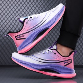 Men's Fashion Athletic Sneakers, Breathable Shock-Absorbing Training Shoes, Lightweight Comfortable Running Footwear for Gym, Jogging, Work, and Daily Wear.